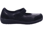 Varomed Damen Ballerina Sevilla Schwarz in schwarz