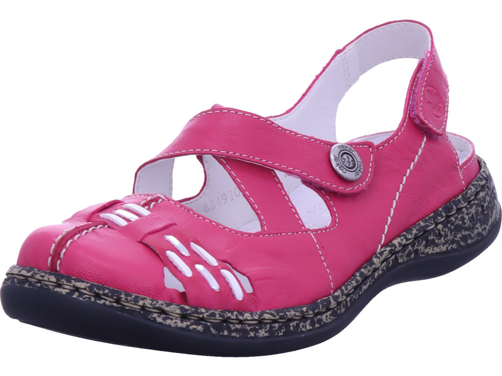 Rieker Women's Sandals, Fsk Women's Low Shoes in Pink