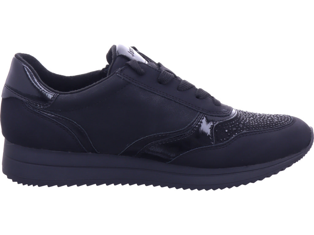 Jana Damen Sneaker  in schwarz