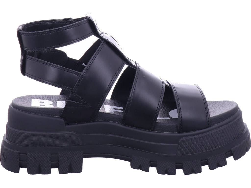 Buffalo Damen Sandale  in schwarz