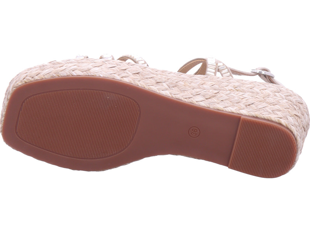 Alma En Pena Women's Sandal in gold