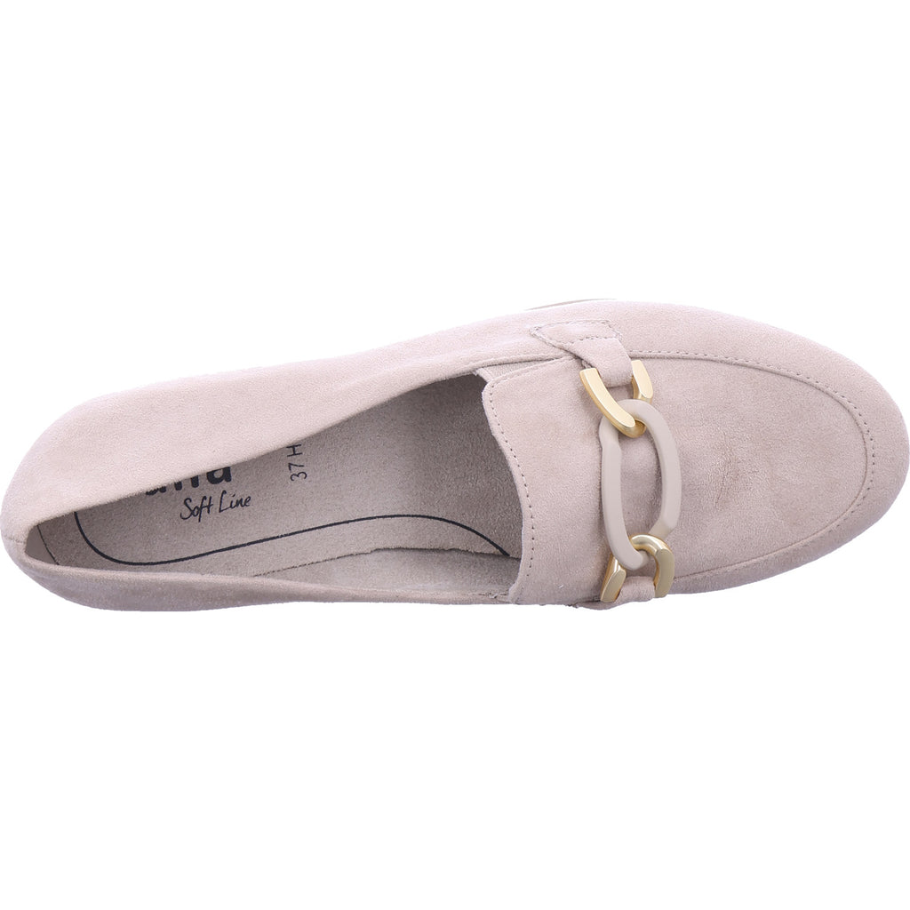 Jana women's slippers in beige