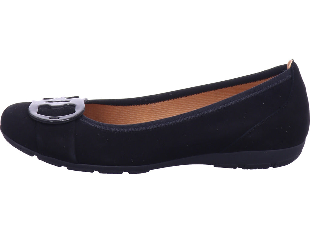 Gabor Damen Ballerina  in schwarz