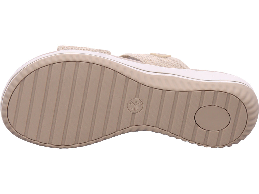 Jana Damen Pantolette M2727043 in beige
