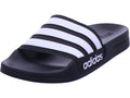 Adidas Unisex - Erwachsene Pantolette Adilette Shower in schwarz
