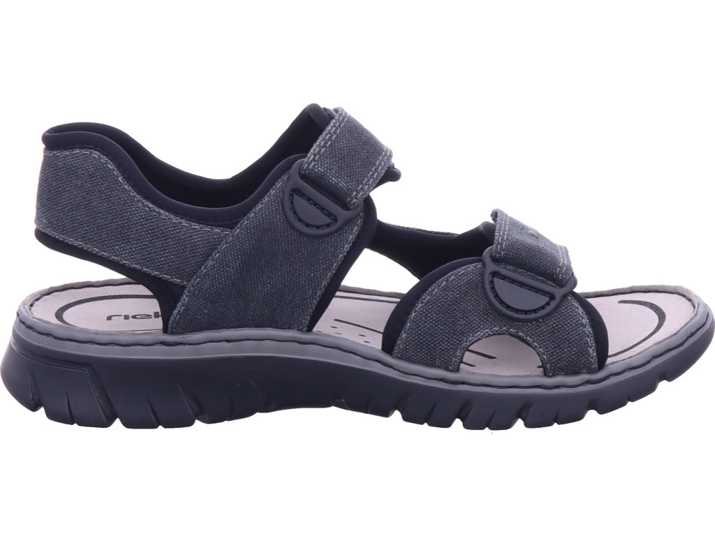 Rieker Herren  Fsk Herren Sandalen in grau