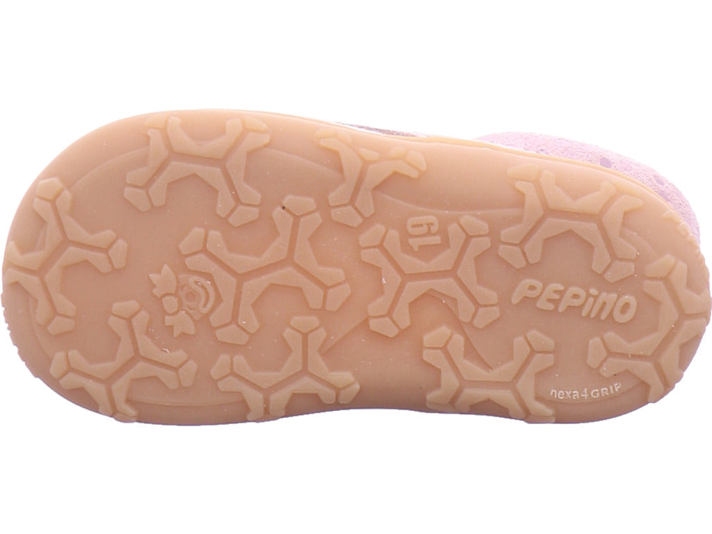 Ricosta Girls' First-Walker Shoe Dots First-Walker Shoe in Rose