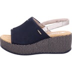Rieker Women's Sandal in black