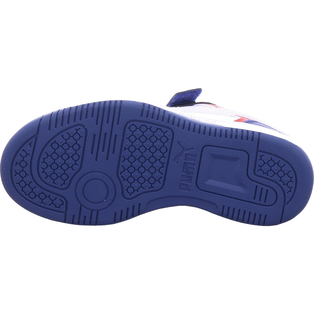 Puma Chlapecká sportovní obuv Rebound Slam Lo Ac + Ps v modré barvě