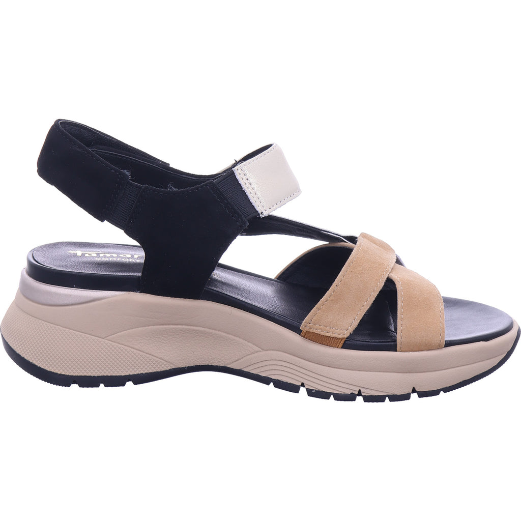 Tamaris Comfort dámské sandály v béžové barvě