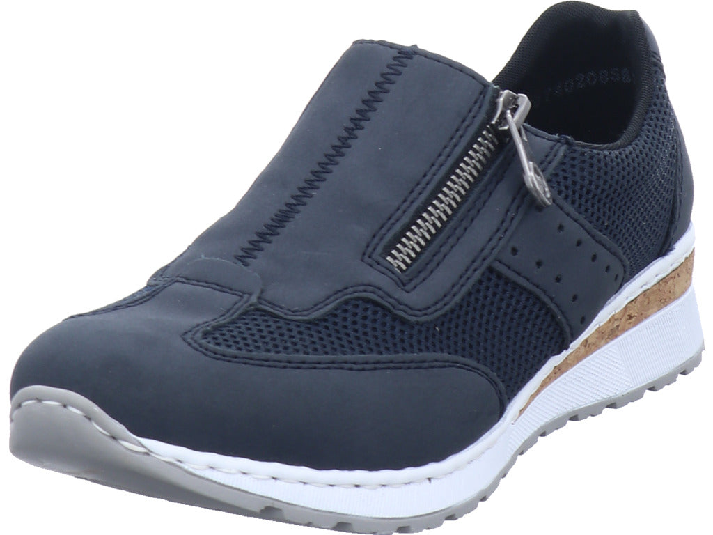 Rieker Women's Slip-On Shoes, Women's Flats in Blue