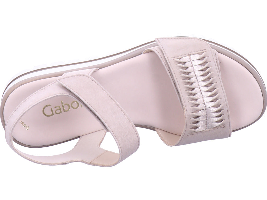 Gabor Damen Sandalette  in beige