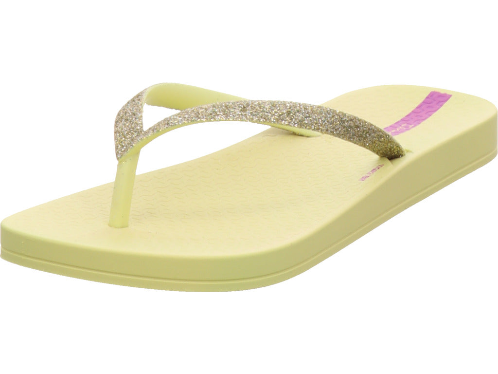 Ipanema Unisex - dětské plážové boty Ipanema Ant Lolita Kids ve žluté barvě