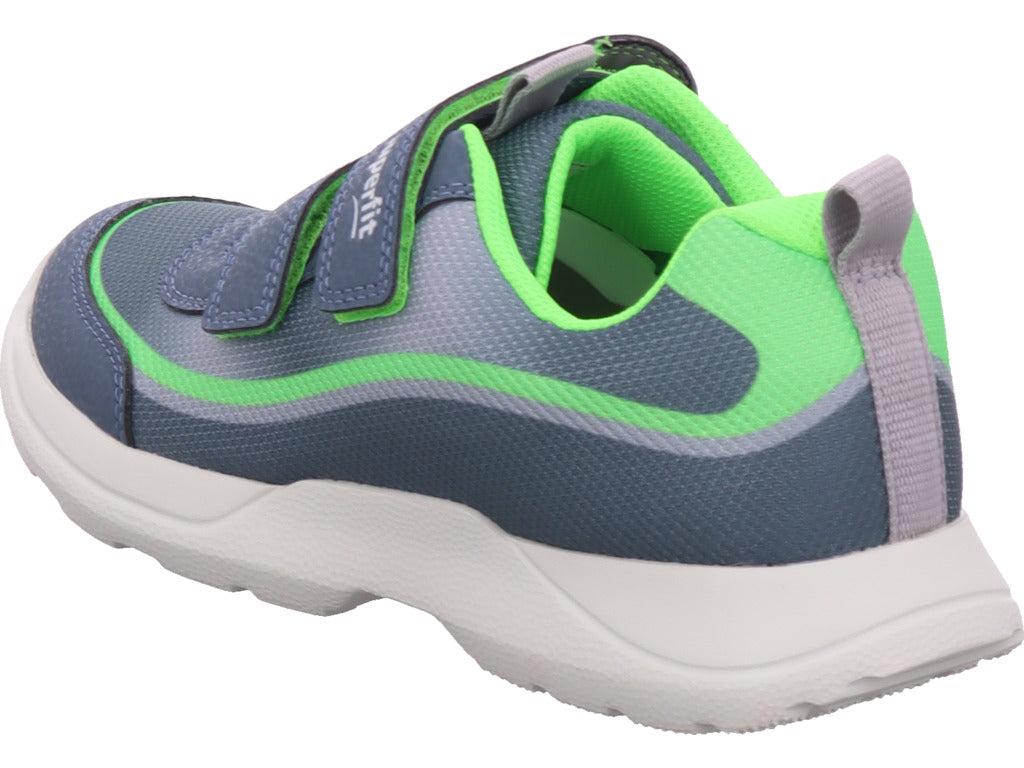 Superfit chlapecké tenisky polobotky syntetické Rush v modré