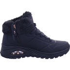 SKECHERS Damen Stiefelette Uno Rugged in schwarz