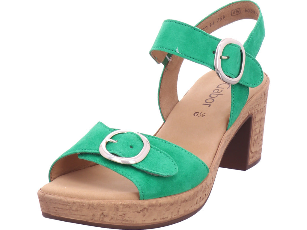 Gabor Damen Sandalette  in grün