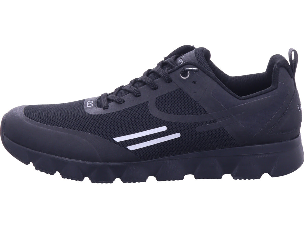 Tenhaag Herren Halbschuh  in schwarz