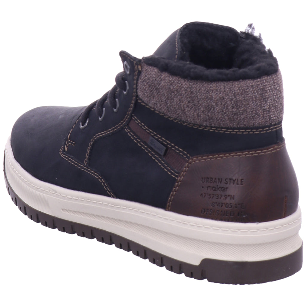 Rieker Herren Stiefelette  in schwarz