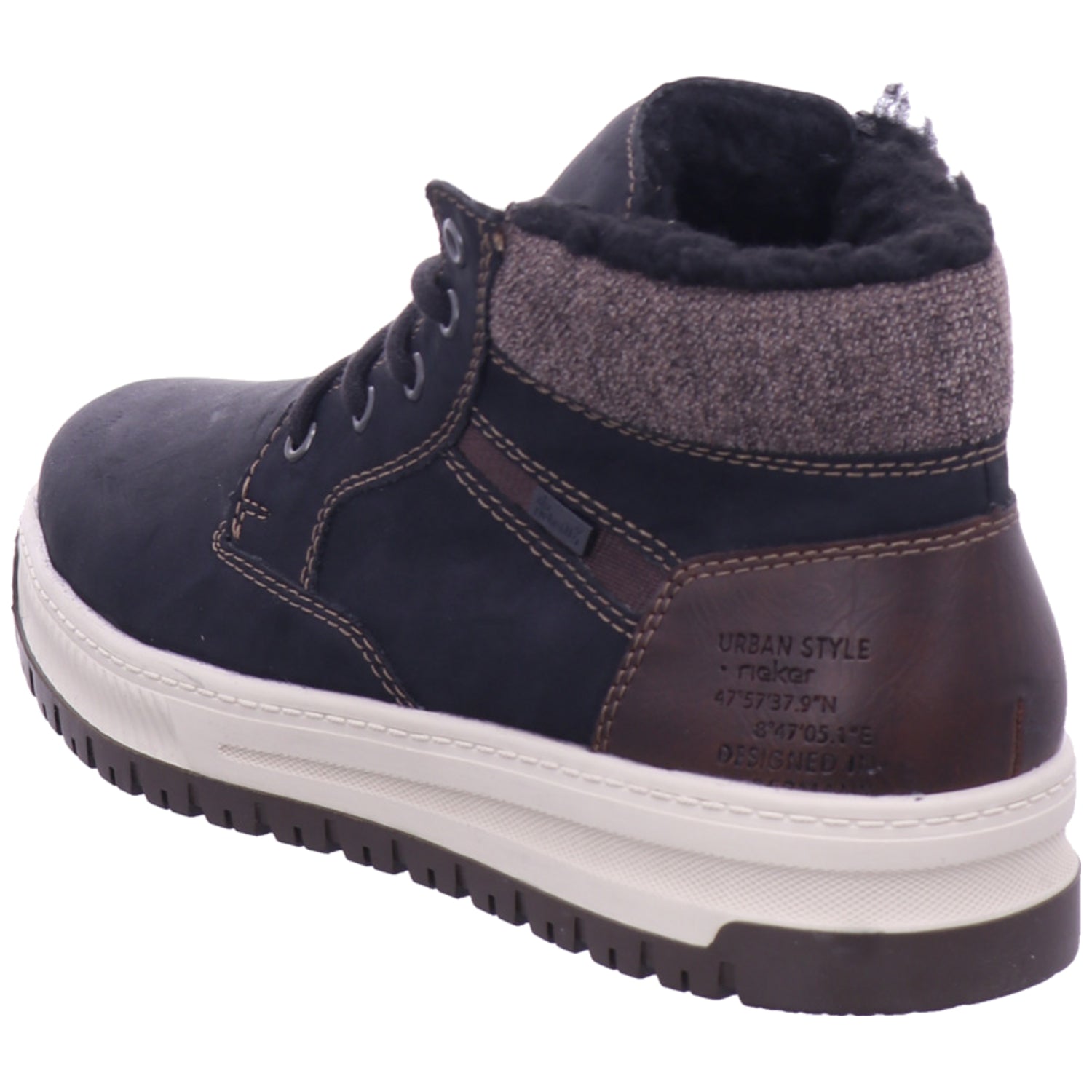 Rieker Herren Stiefelette  in schwarz