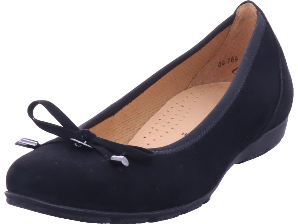 Gabor Damen Ballerina  in schwarz