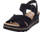 Rieker Damen Sandalette Fsk Damen Sandalen in schwarz