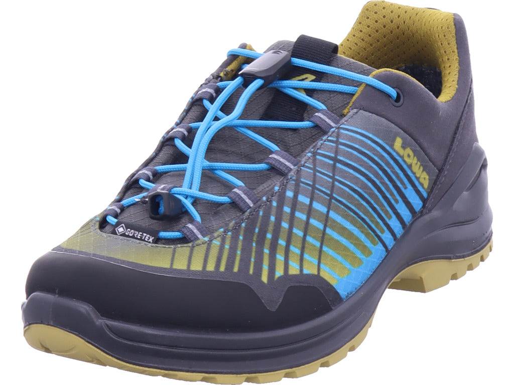lowa Jungen Wanderschuh Carezza Gtx Lo Jr in blau