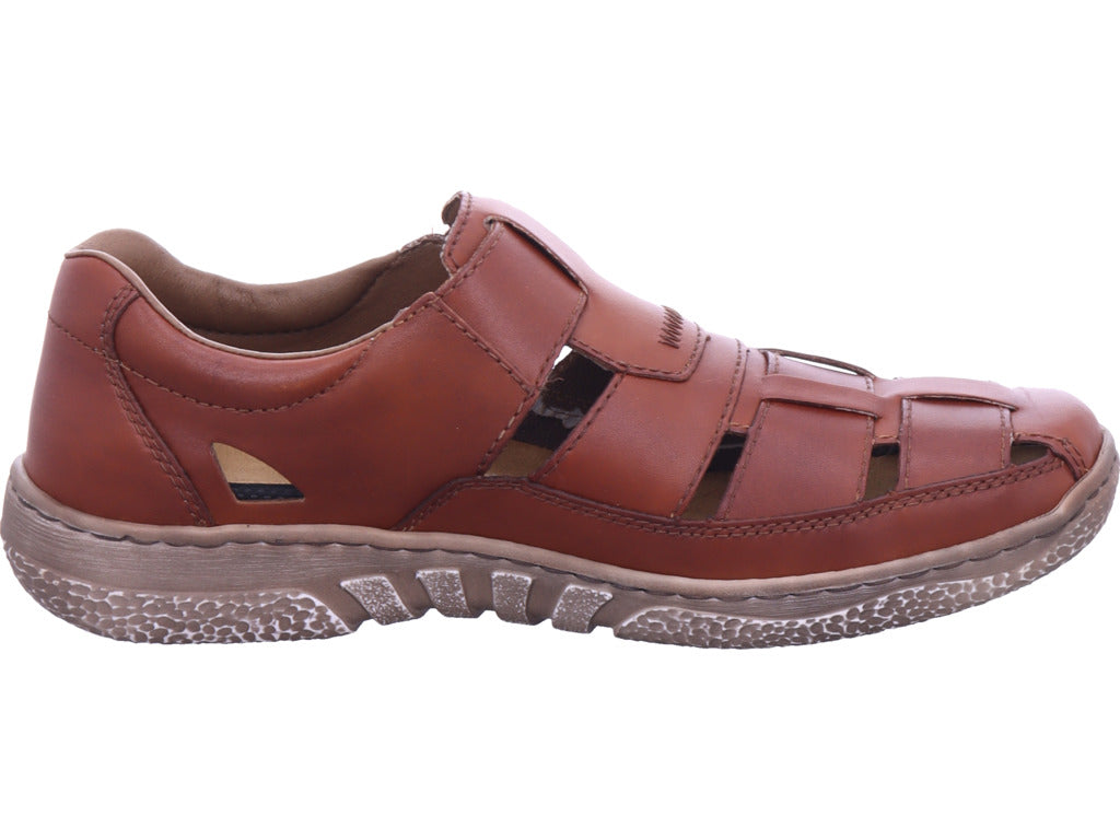 Rieker Herren Slipper Fsk Herren Halbschuhe in braun