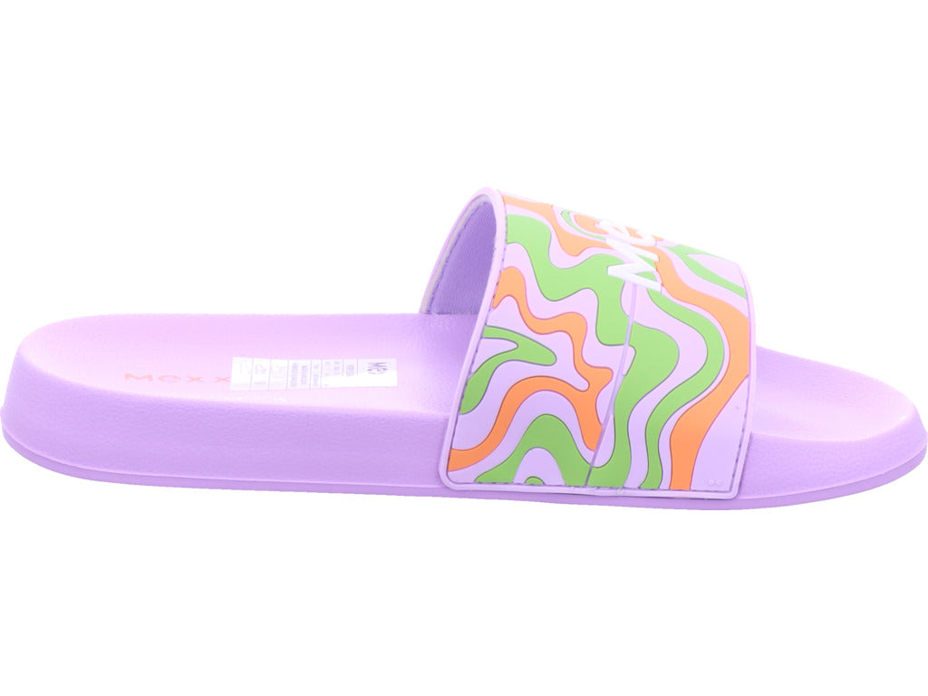 Mexx Women's Lavie Bathing Slipper in Purple