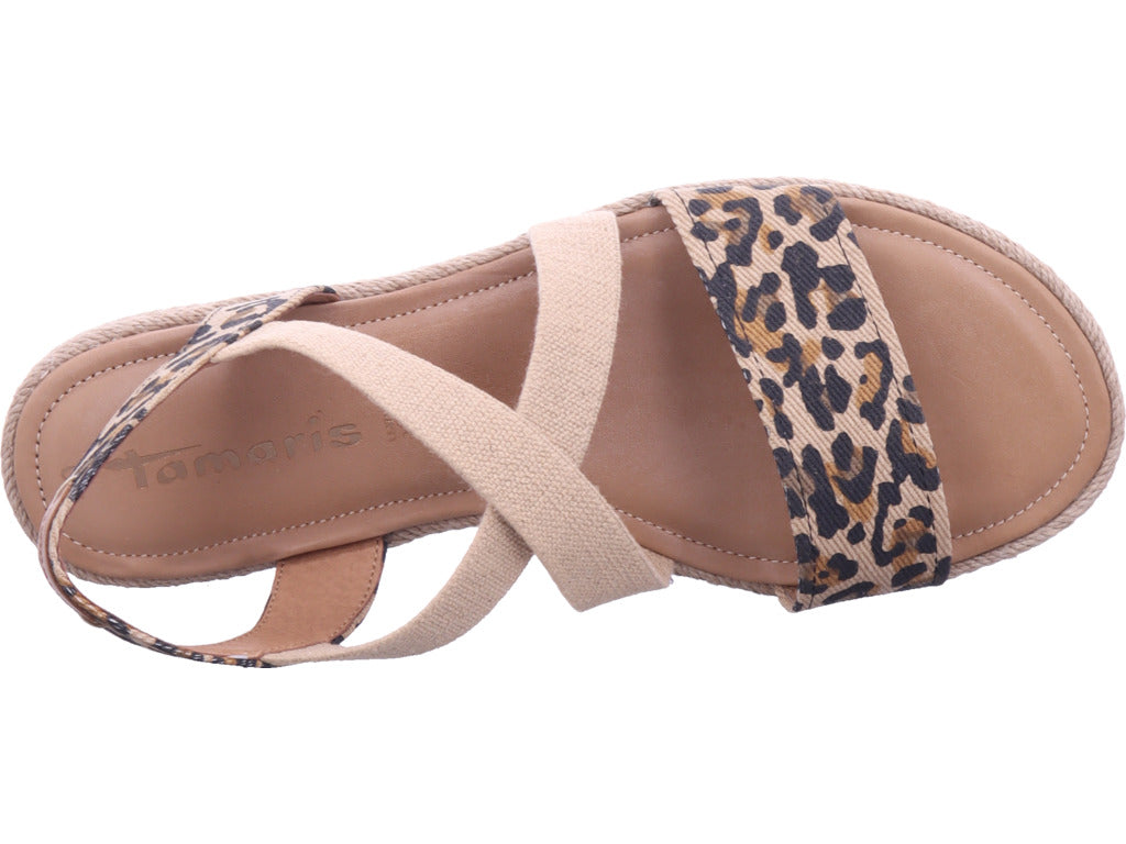 Tamaris Damen Sandalette  in braun