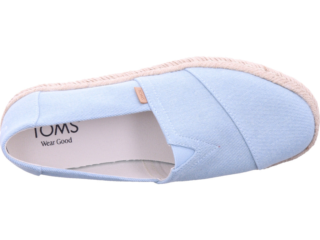 Dámské nazouváky TOMS Alpargata Rope 2.0 modré