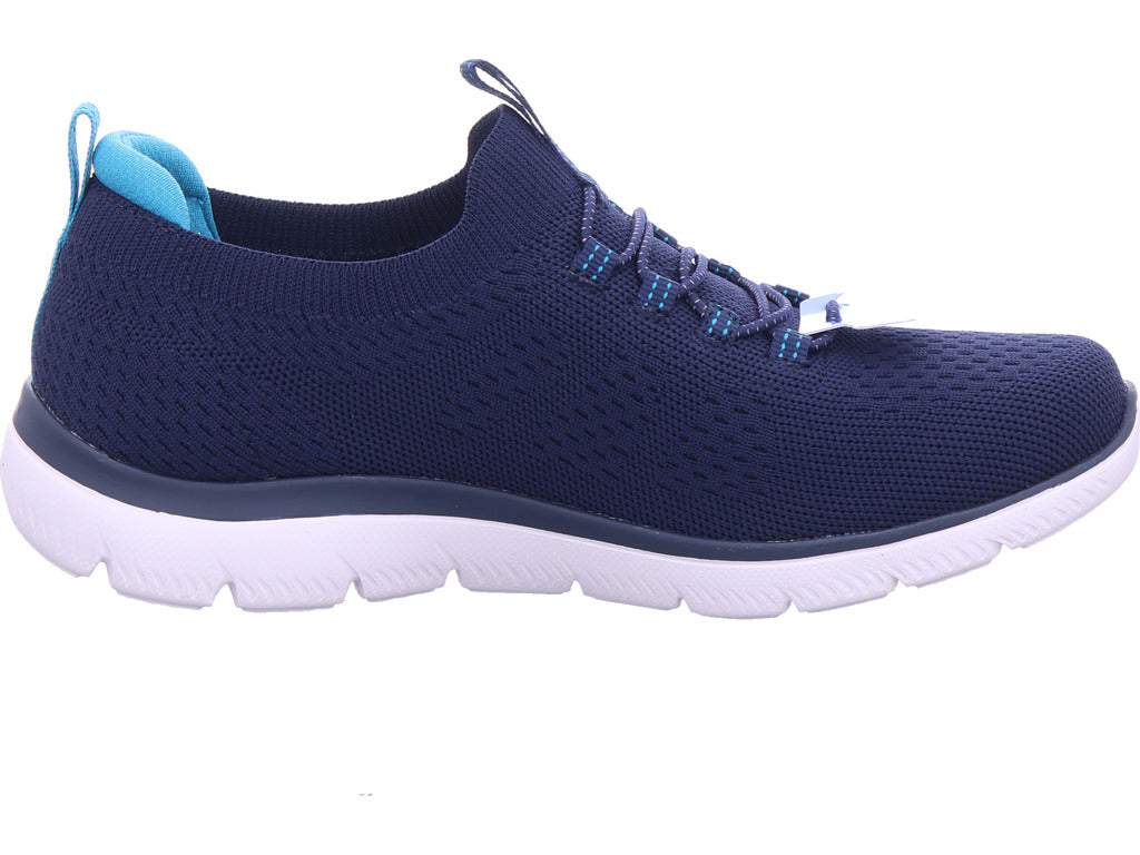Dámské modré tenisky SKECHERS