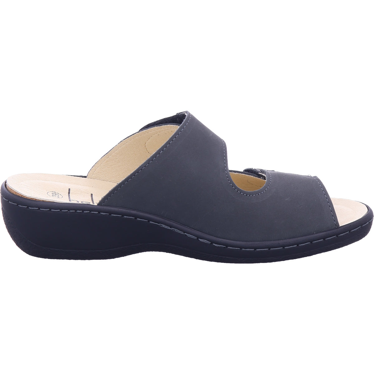 Portina Damen Pantolette  in grau
