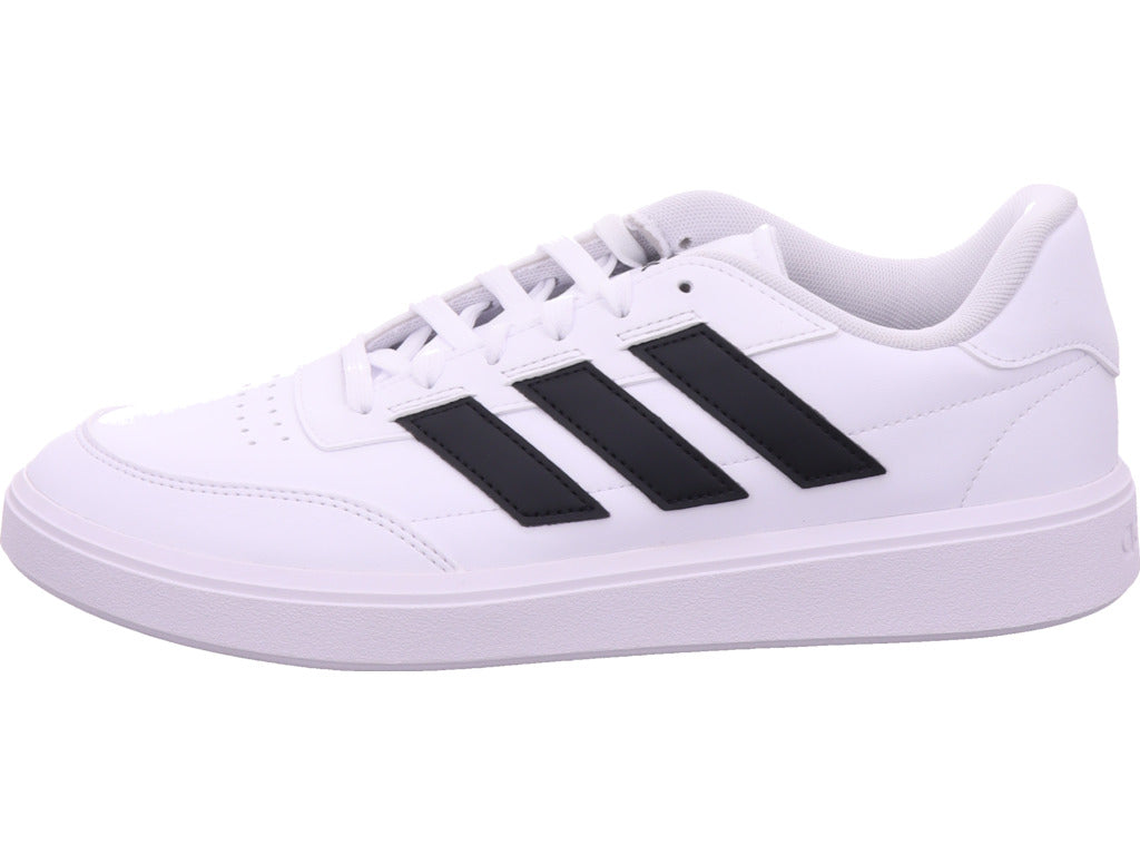 Adidas Unisex - Erwachsene Halbschuh Adidas Courtblock in weiß