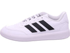 Adidas Unisex - Erwachsene Halbschuh Adidas Courtblock in weiß