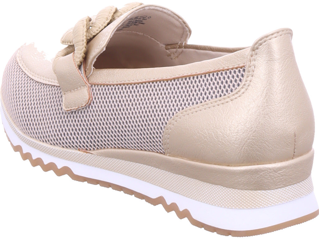 Marco Tozzi Women's Loafers in gold