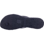 Ilse Jacobsen Damen Pantolette  in schwarz