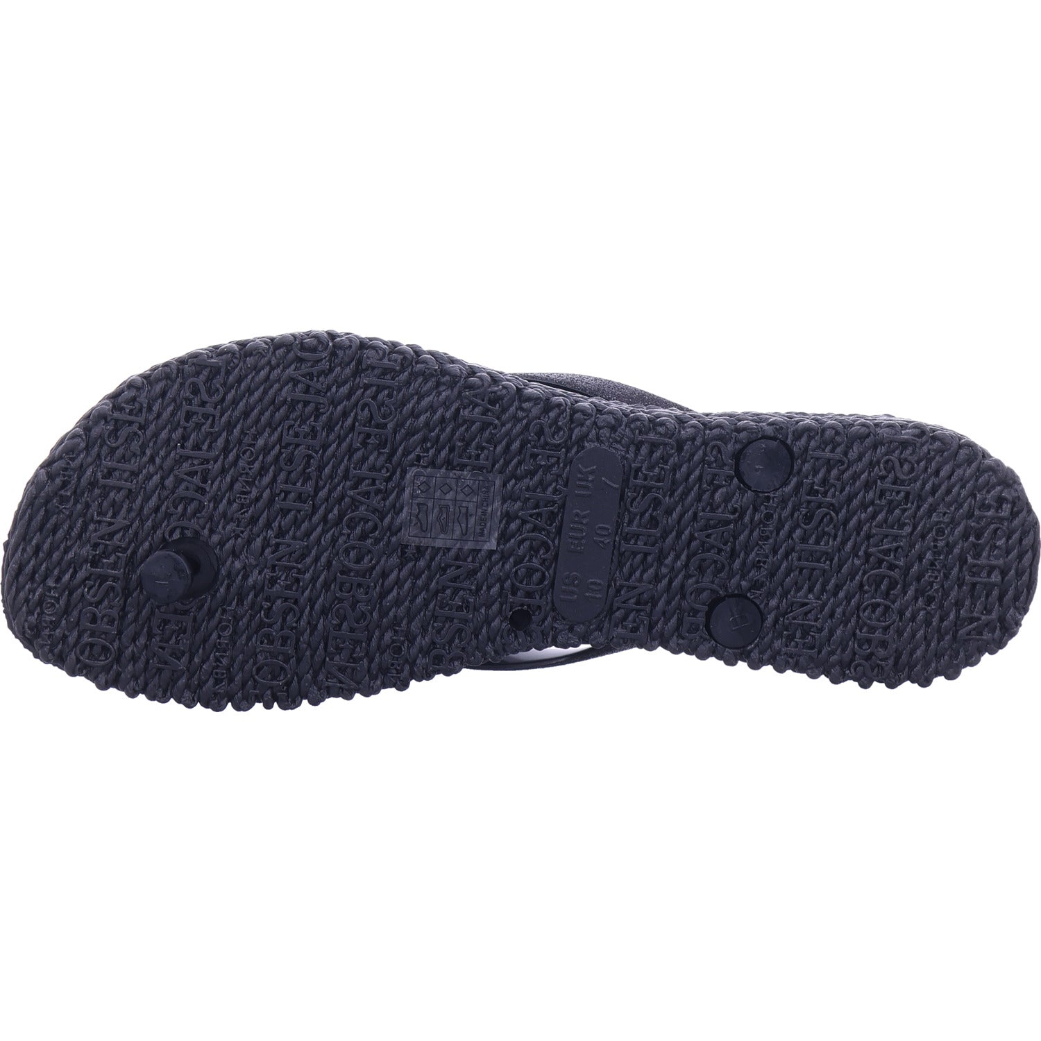 Ilse Jacobsen Damen Pantolette  in schwarz