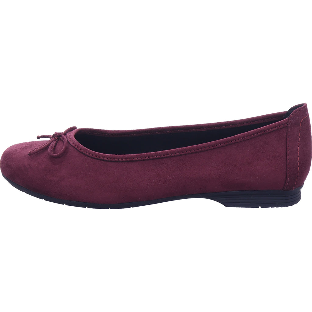 Jana Damen Ballerina  in bordo