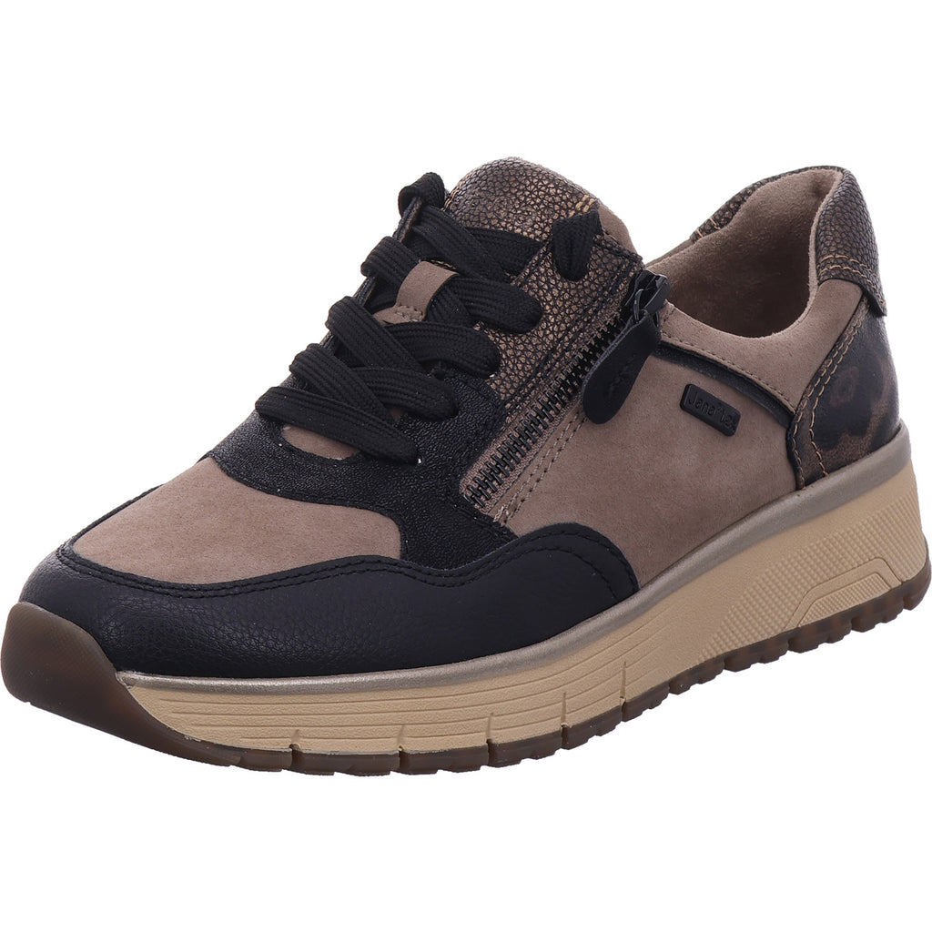 Jana Damen Sneaker  in sand-taupe