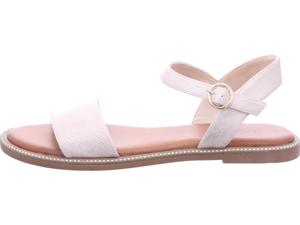 s.Oliver Damen Sandale  in beige