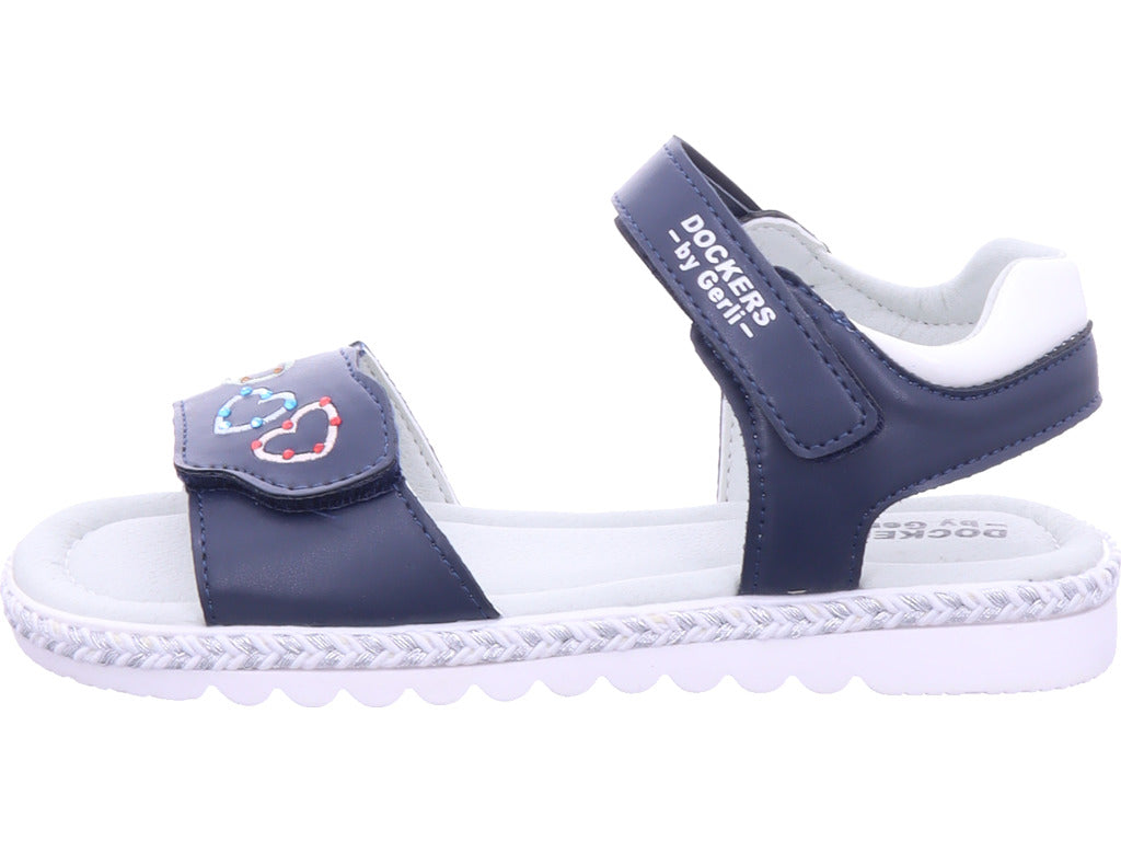 Dockers Mädchen Sandale  in blau