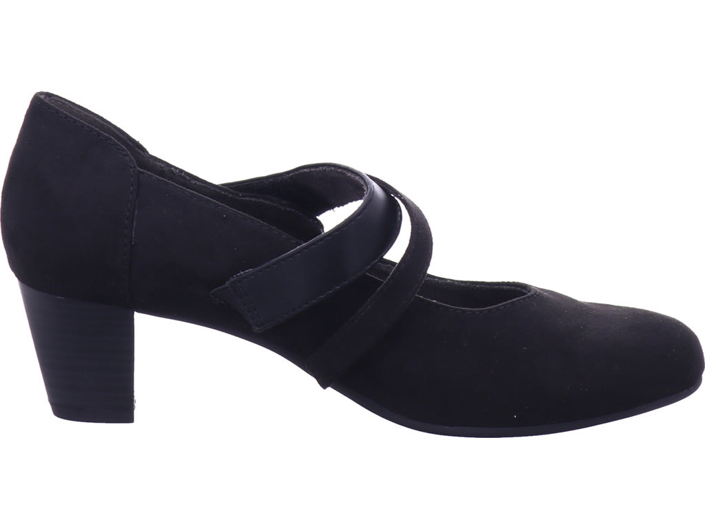 Jana Damen Pump  in schwarz
