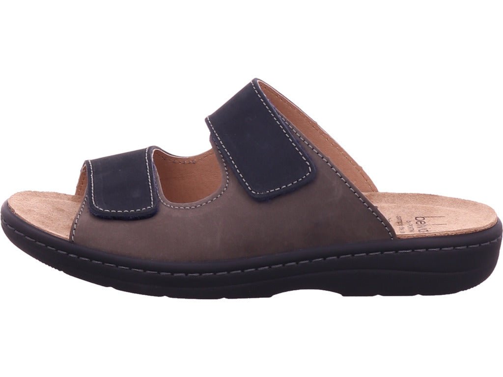 Belvida Men's Mule in Brown