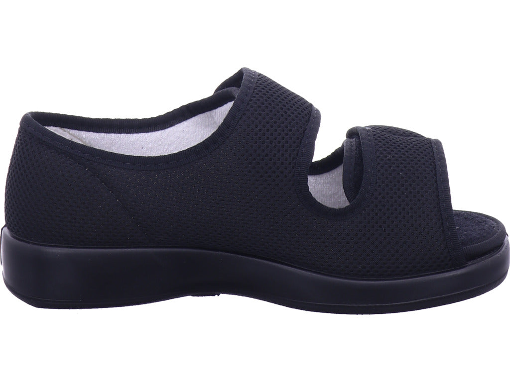 Varomed Damen Sandale Göteborg Xxl in schwarz