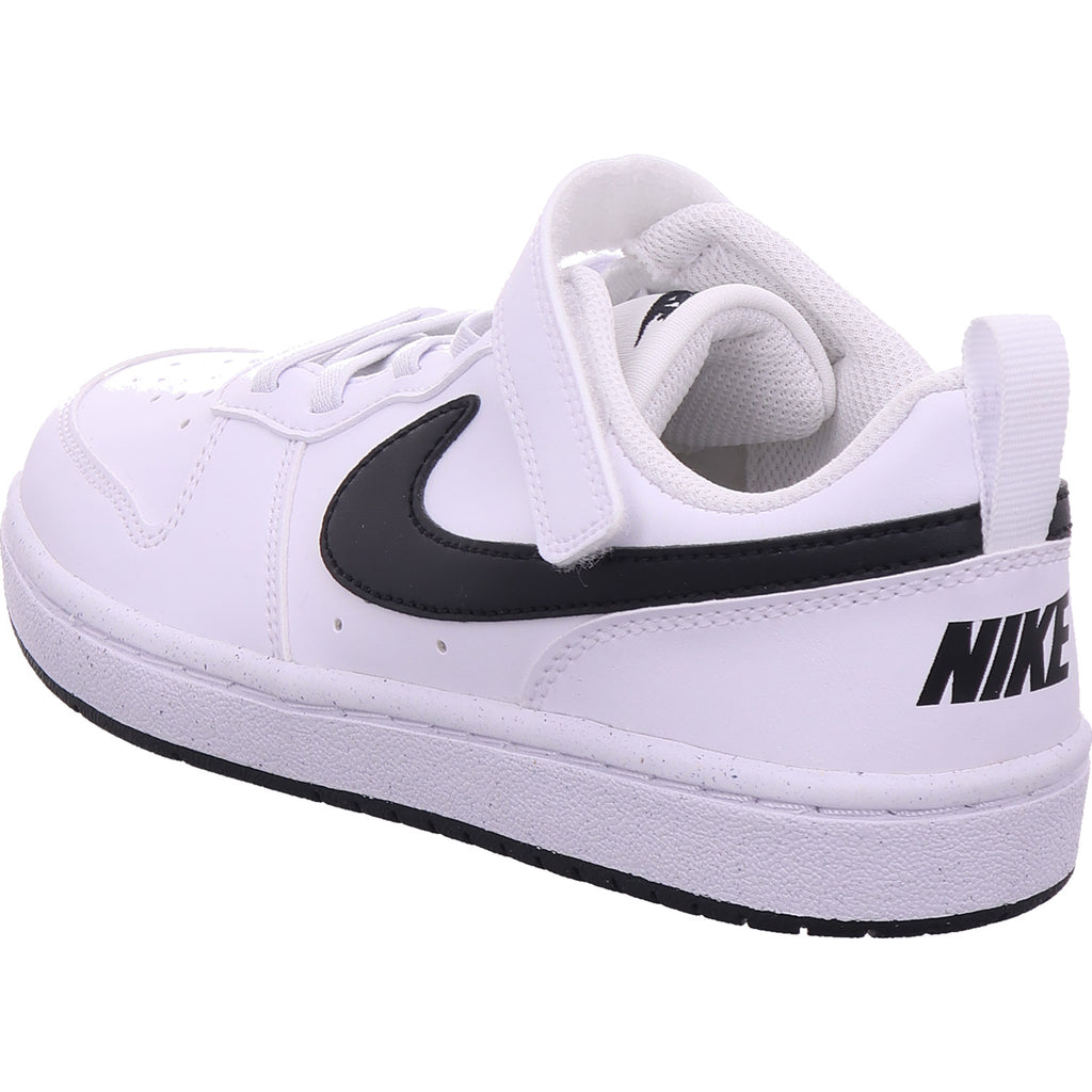 Nike Jungen Halbschuh Court Borough Low Recraft in weiß
