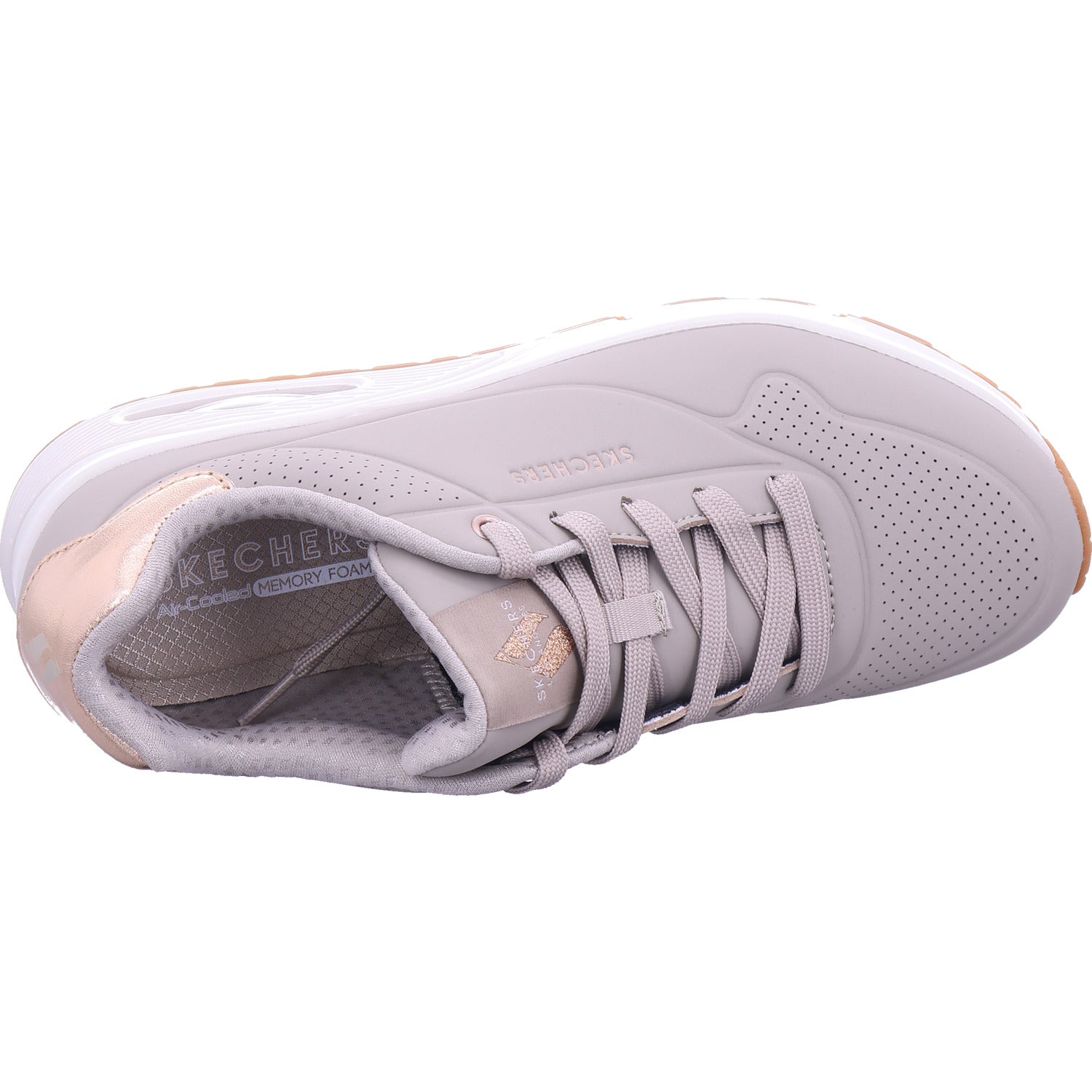 SKECHERS Damen Sneaker  in sand-taupe