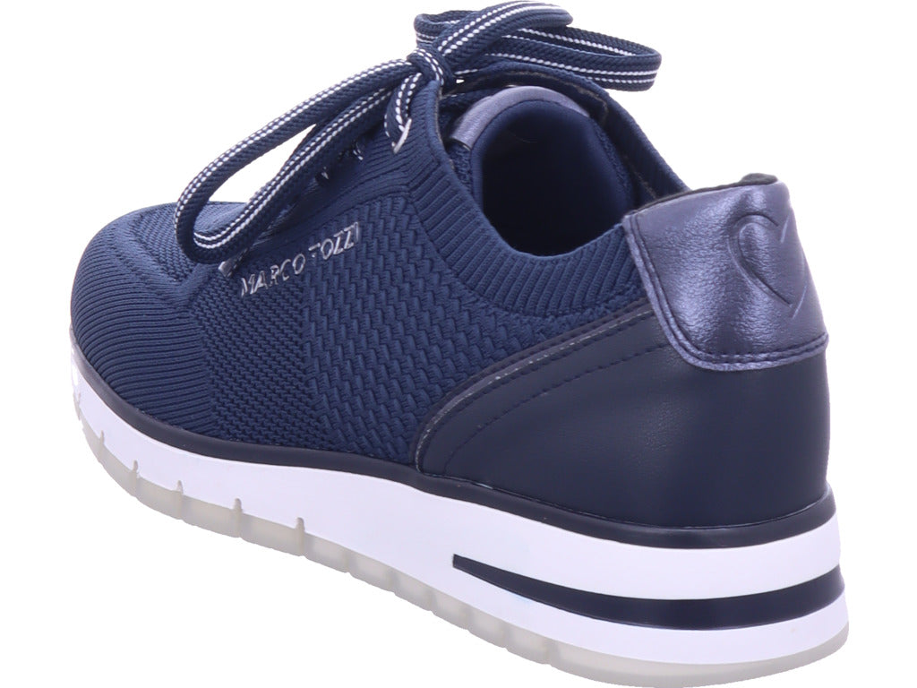 Marco Tozzi women's sneakers in blue