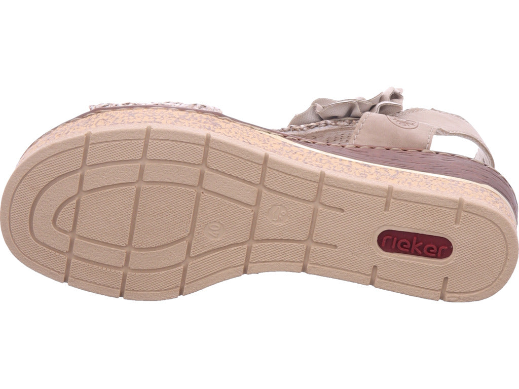 Rieker Women's Sandals in Beige