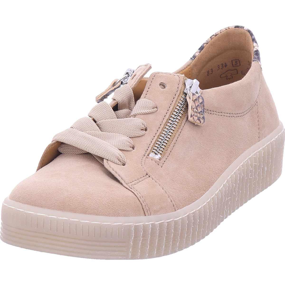 Gabor women's sneakers in beige