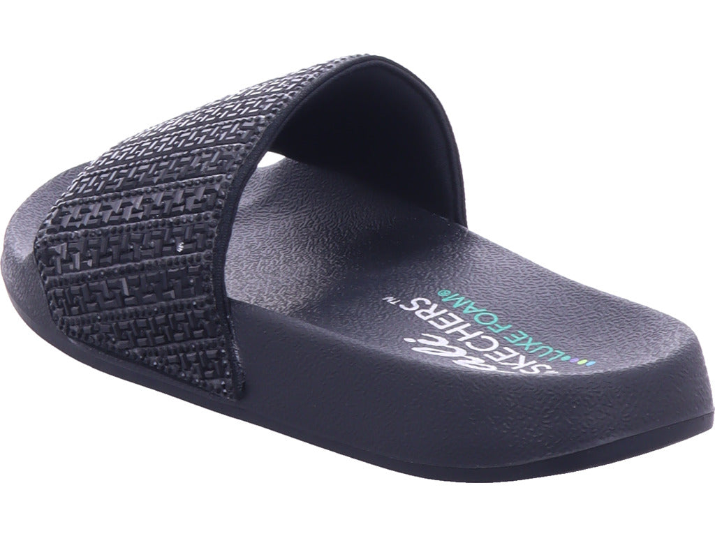 SKECHERS Damen Pantolette  in schwarz